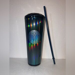 Starbucks Fall 2022 Ocean Kaleidoscope Dome 24oz Venti Tumbler with Straw